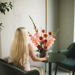 Цветочная подписка S 4 доставки за 4 недели 