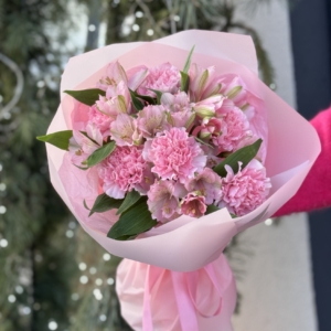 Микс альстромерия гвоздика 